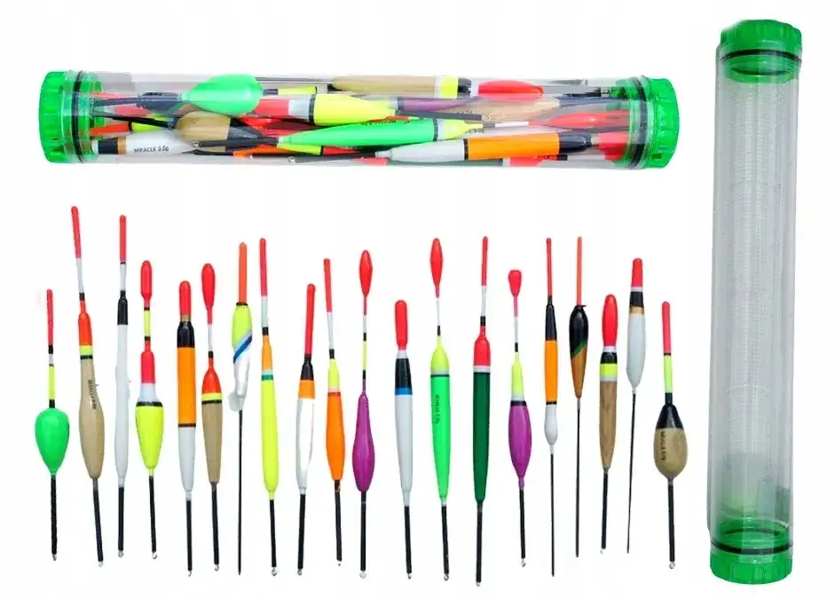 Rodzaje spławik&oacute;w na jezioro: stały, przelotowy, waggler