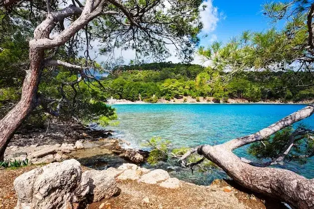 Phaselis ruiny i plaże