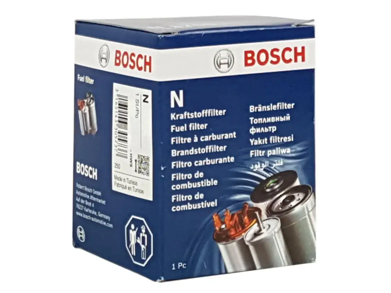 Filtry paliwa Bosch Mann Filtron Hengst