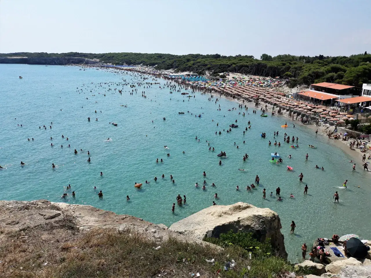Scogliere e baie Adriatico Puglia