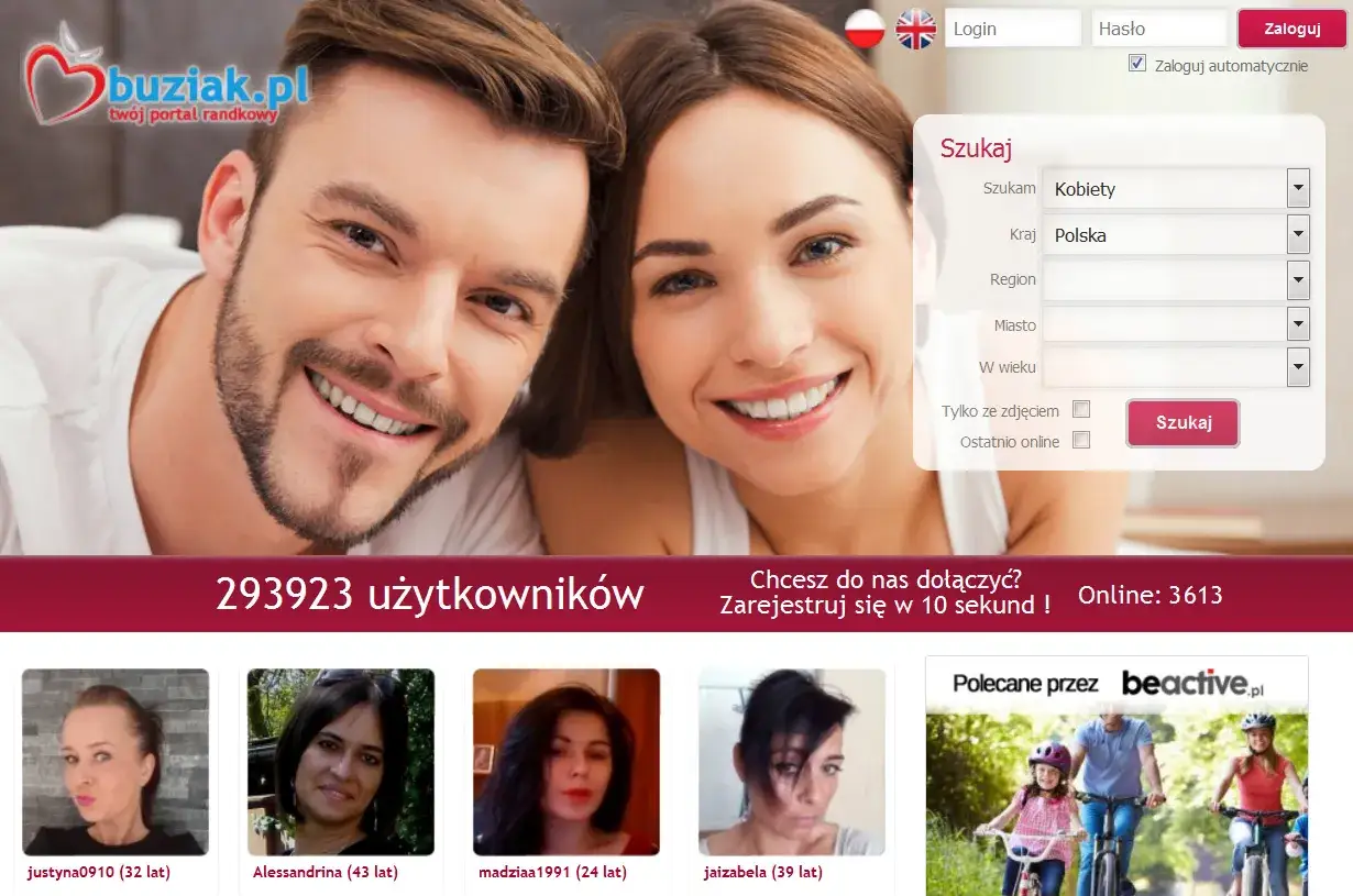 Szukasz randki? Strona buziak.pl oferuje tinder porady i wyszukiwanie kobiet w Polsce. Zarejestruj się!