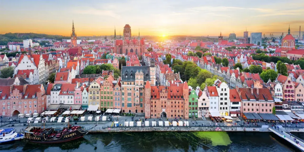Tr&oacute;jmiasto Gdańsk Sopot Gdynia panorama