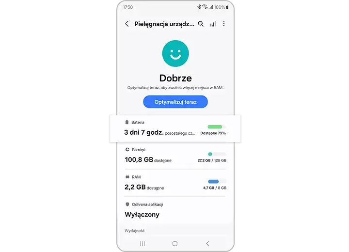 Samsung Galaxy A5 optymalizacja bateria