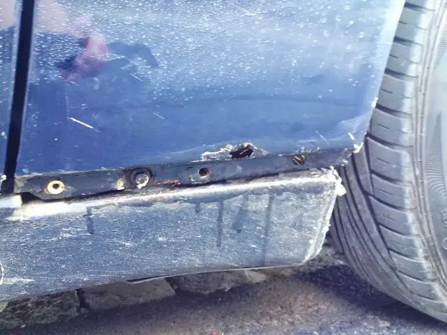 Mercedes W210 korozja typowe miejsca