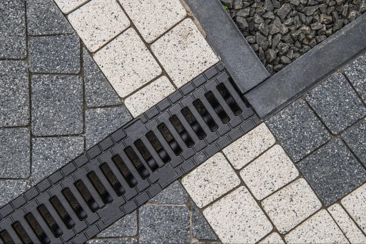 system odwodnienia liniowego podjazdu