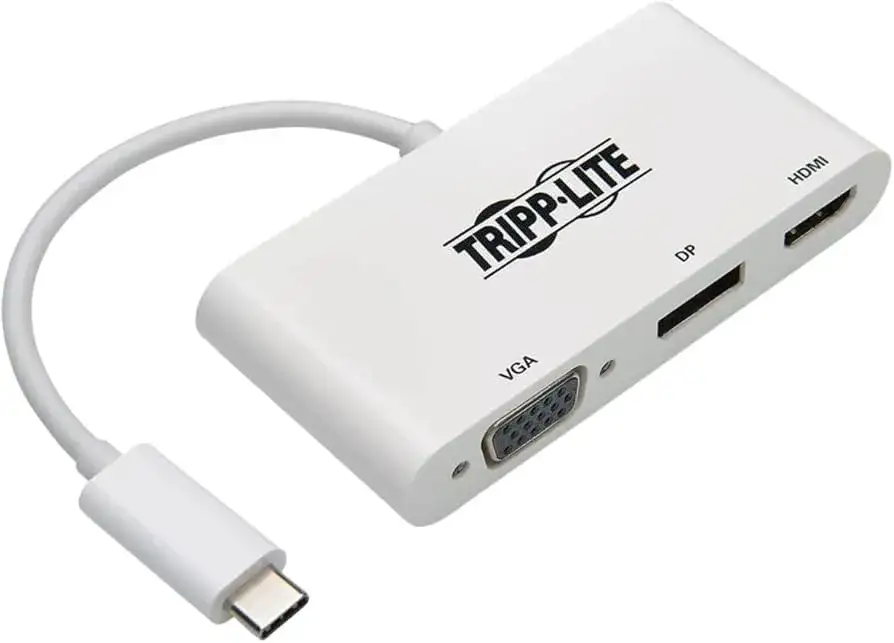 różne porty laptopa i monitora (HDMI, USB-C, DisplayPort, VGA)