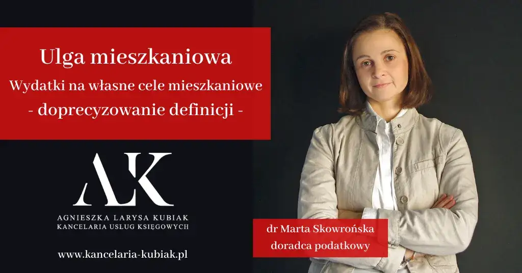 Ulga mieszkaniowa wydatki cele mieszkaniowe