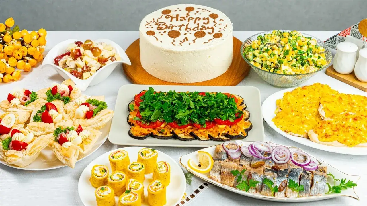 Międzynarodowe dania na stół urodzinowy