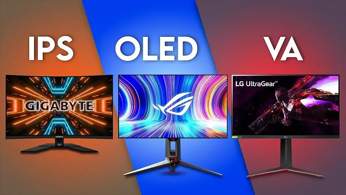 Porównanie matryc monitorów IPS VA OLED