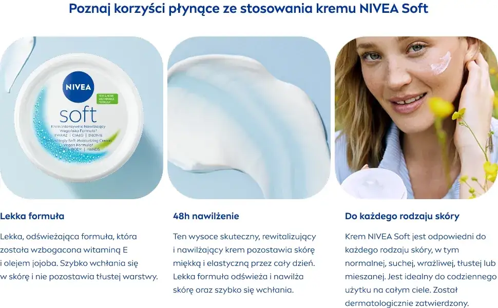 krem nivea korzyści dla skóry