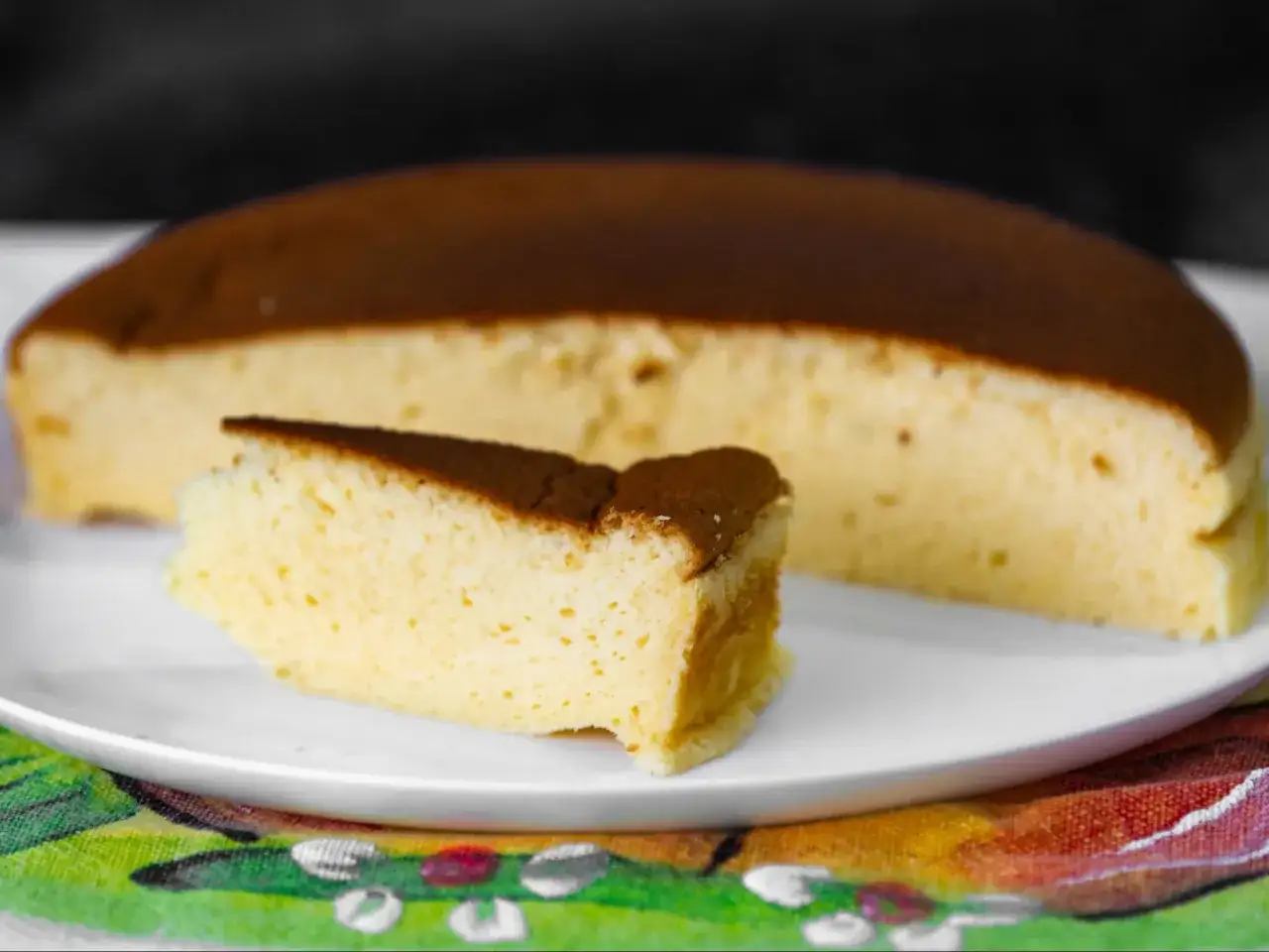 drżący sernik w formie