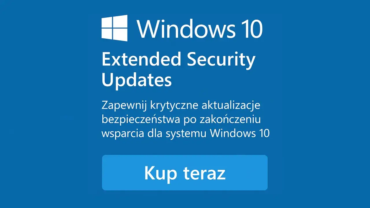 Windows 10 Extended Security Updates. Dowiedz się, jak zaktualizować Windows 10, by zapewnić krytyczne aktualizacje bezpieczeństwa po zakończeniu wsparcia. Kup teraz.
