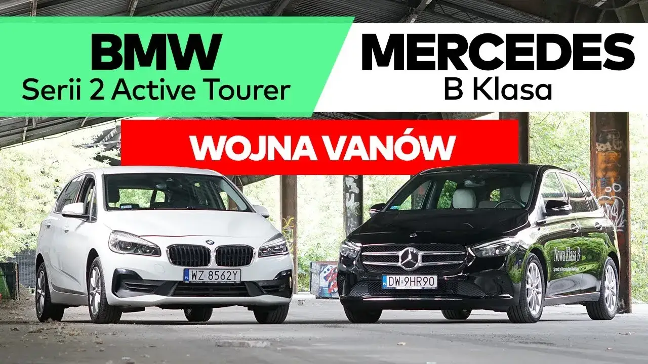 BMW Serii 2 Active Tourer vs Mercedes Klasy B porównanie