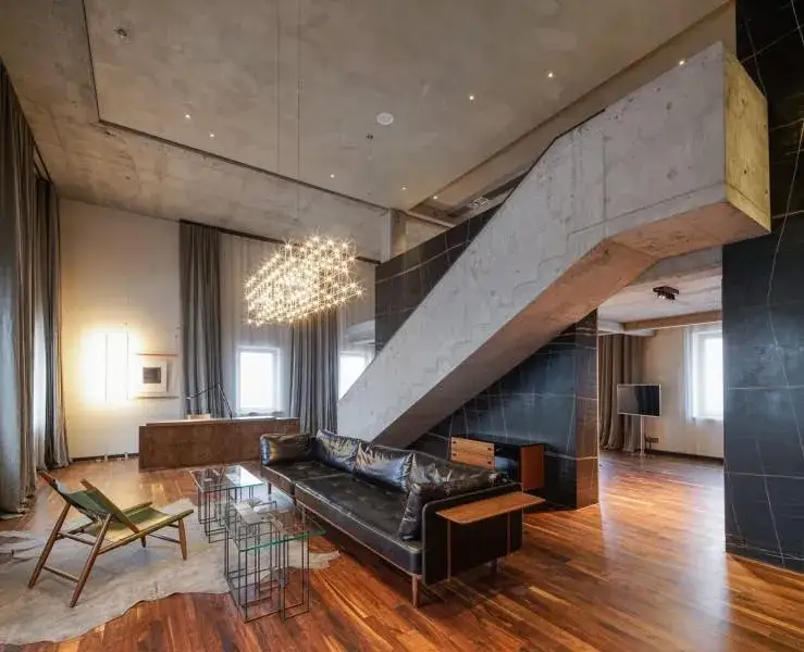 Warszawa hostel wnętrze
