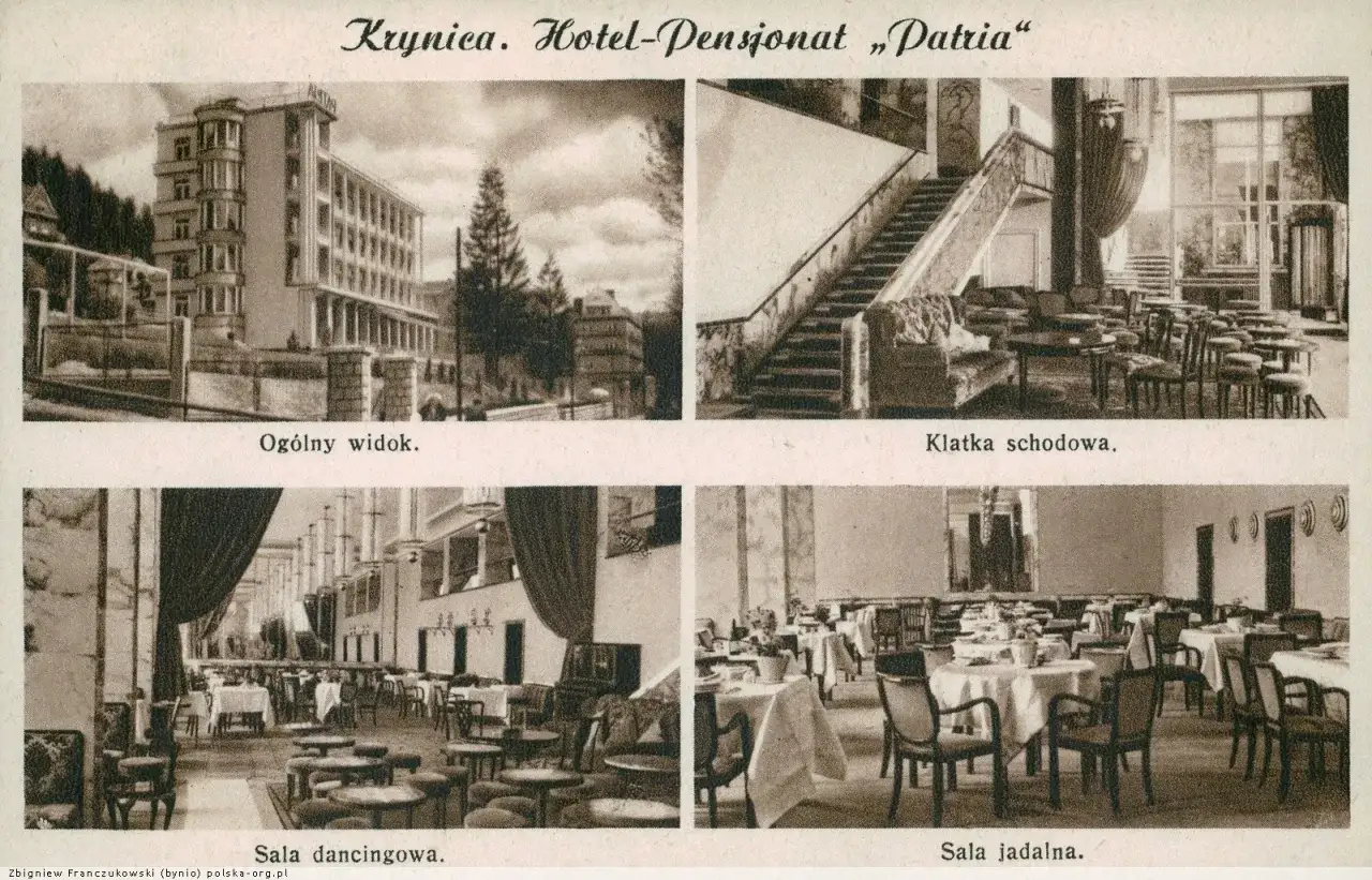 Sanatorium Krynica-Zdr&oacute;j widok og&oacute;lny