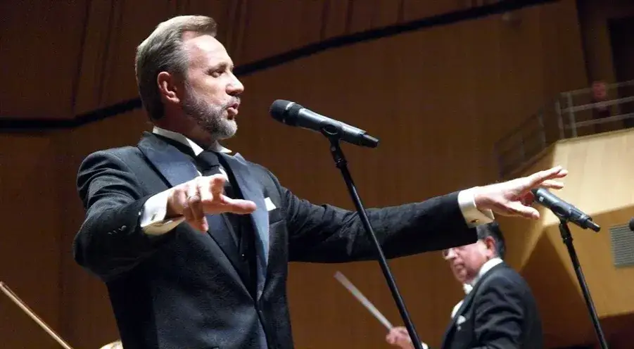 Bogusław Morka na scenie operetka