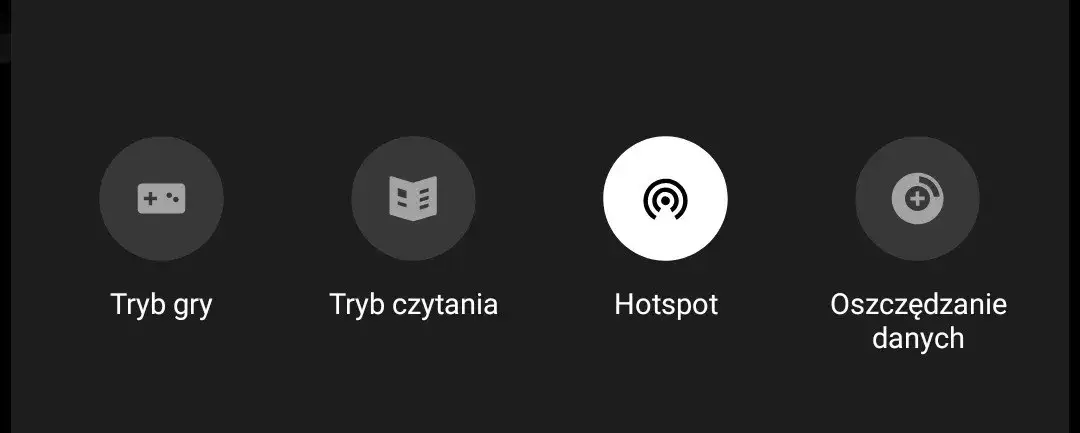 r&oacute;żne metody udostępniania internetu z telefonu ikony