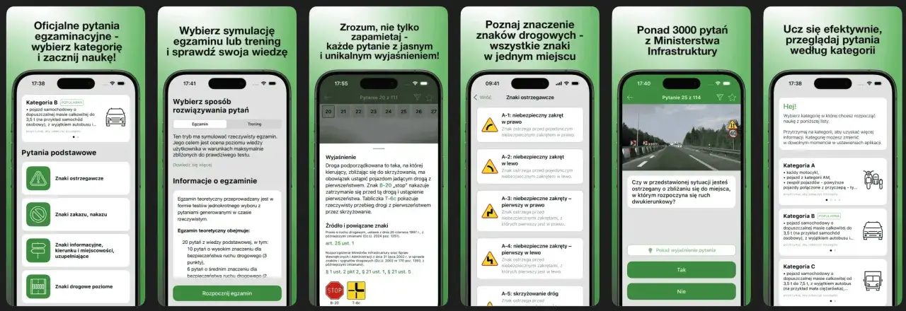 Aplikacje do nauki prawa jazdy