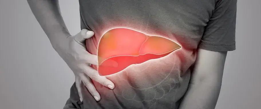 Wątroba uszkodzona przez alkohol i paracetamol