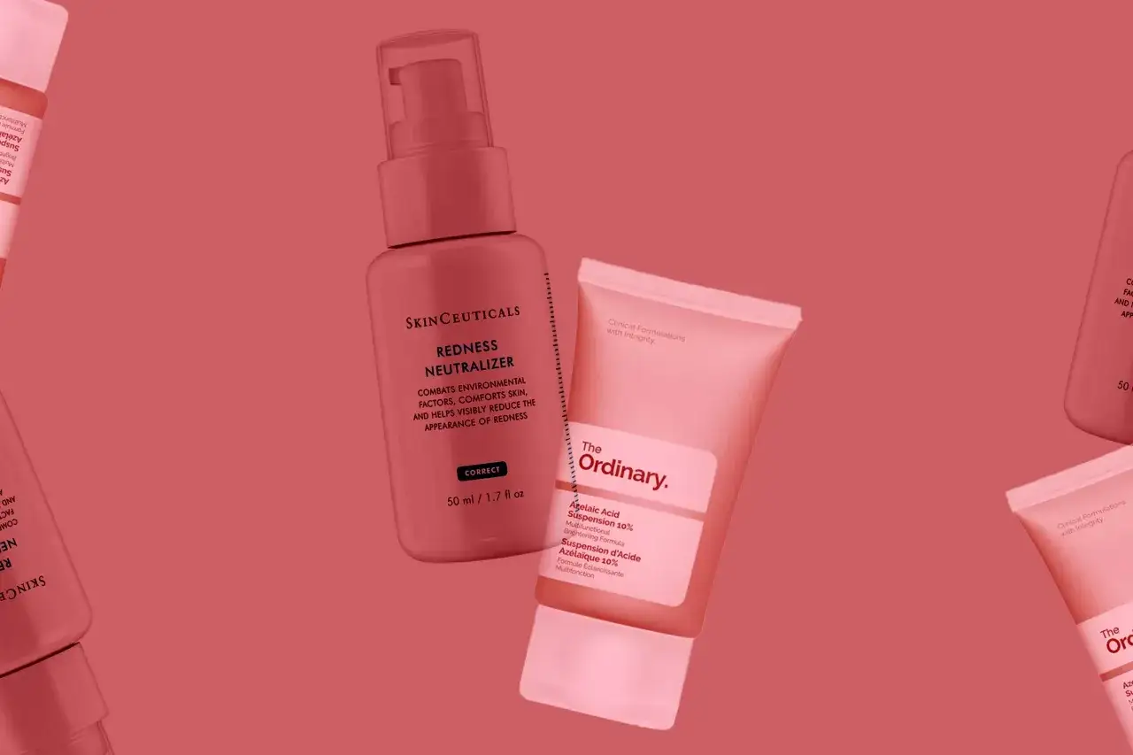 Produkty SkinCeuticals i The Ordinary to pomoc w walce z trądzikiem r&oacute;żowatym.