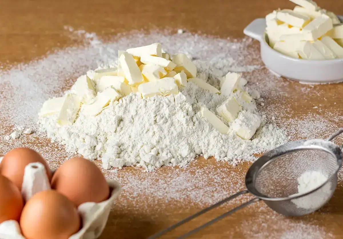 składniki do pieczenia, idealna temperatura składnik&oacute;w