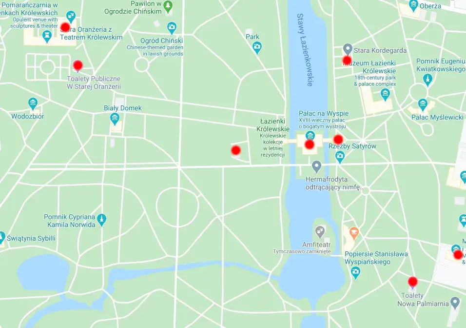 Zdjęcie Łazienki Królewskie: Poznaj Lokalizację Warszawskiego Skarbu