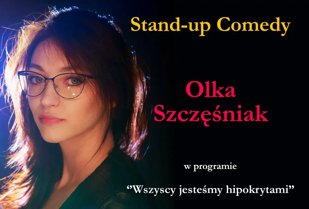 Olka Szczęśniak w programie stand-up comedy 