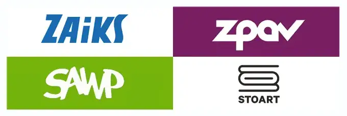 Polskie organizacje zarządzania prawami autorskimi loga