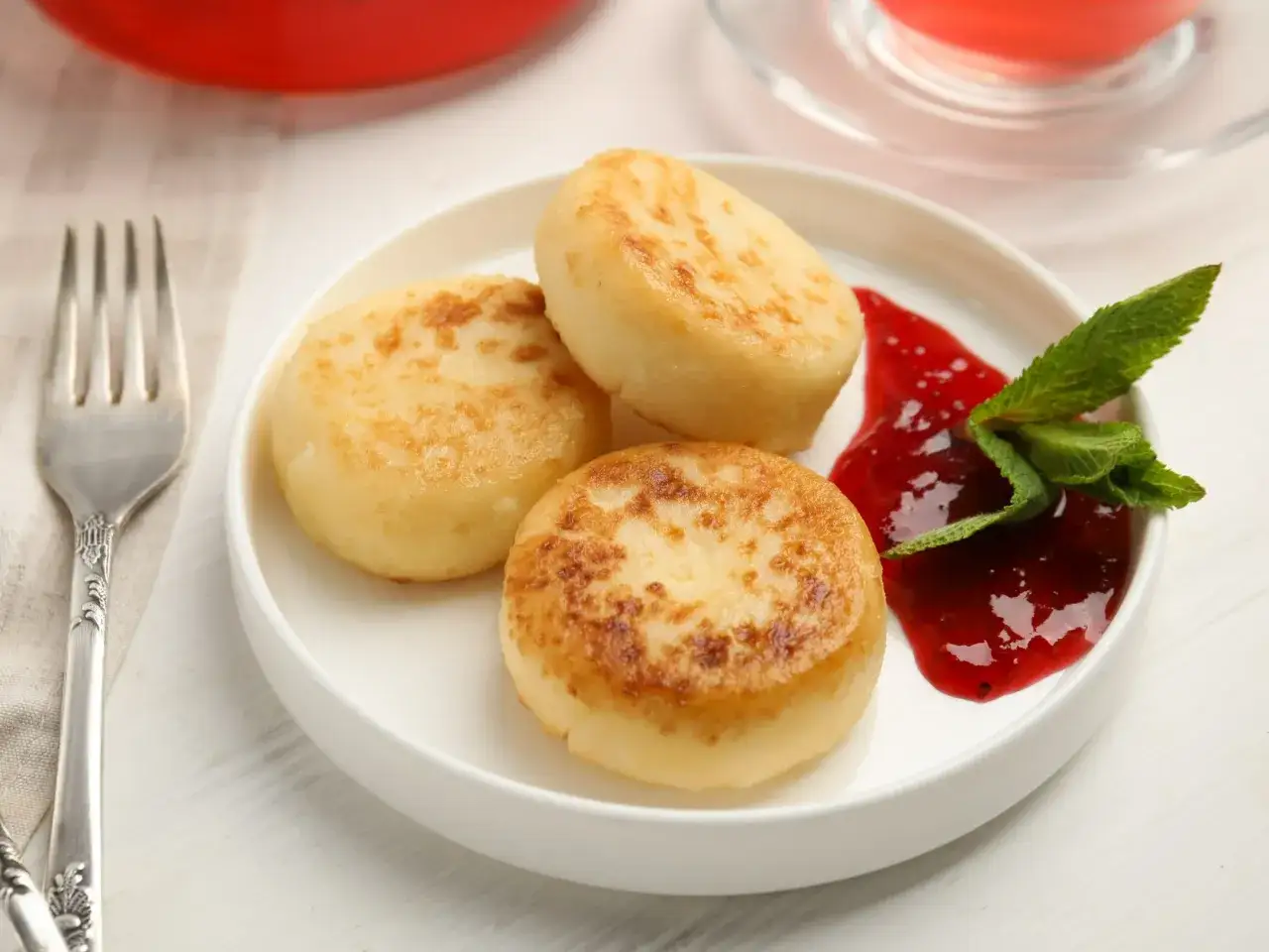 puszyste placuszki serowe syrniki