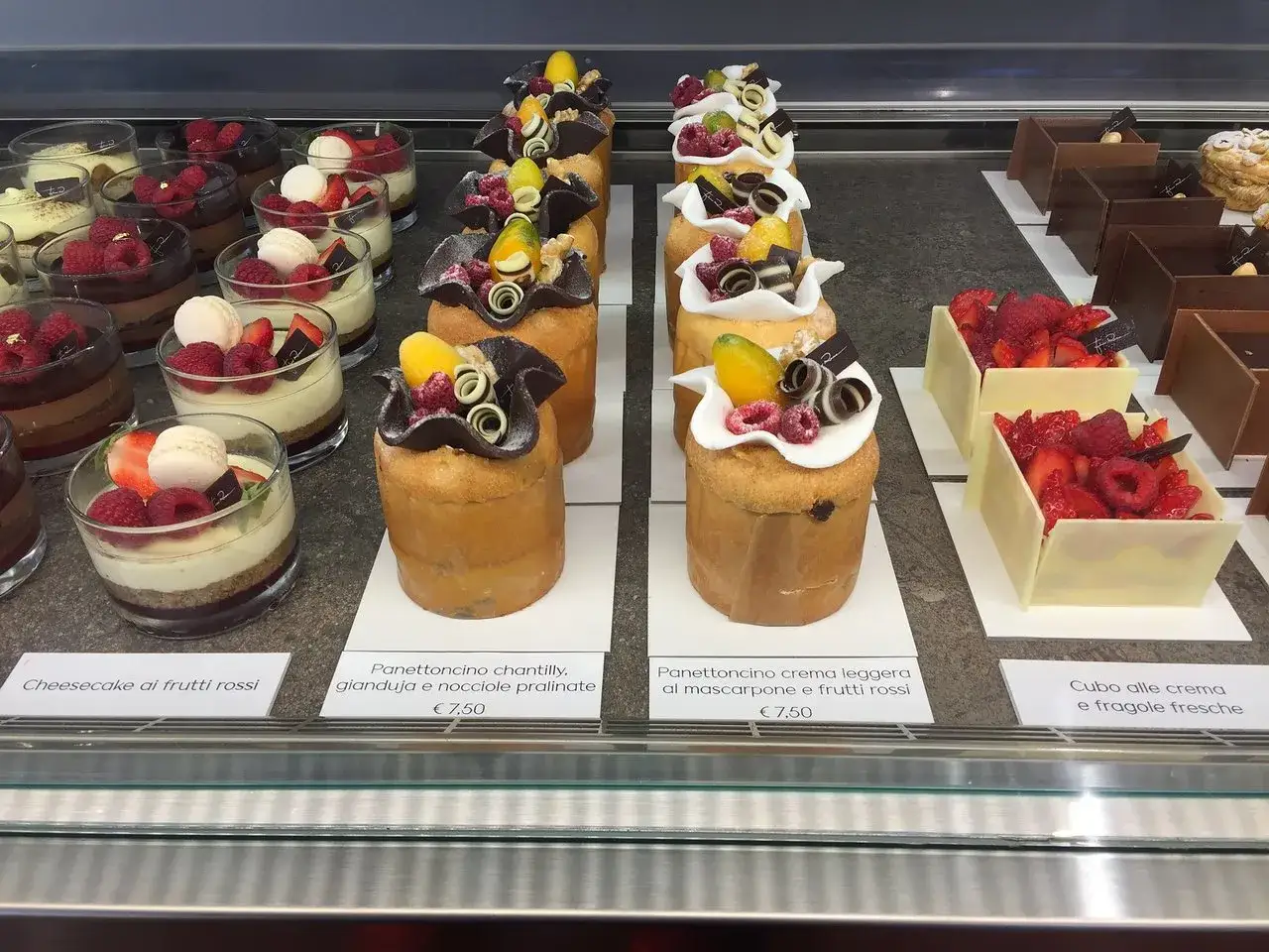 Fabrizio Racca dessert monoporzioni