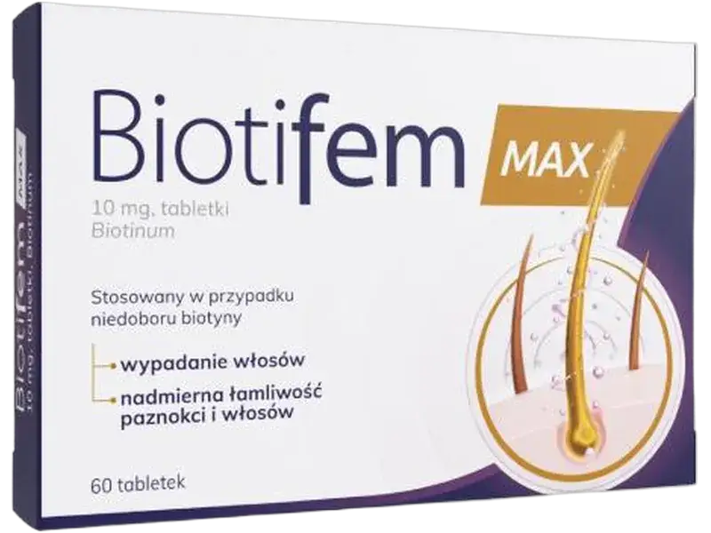 Biotifem Max opakowanie lek suplement por&oacute;wnanie