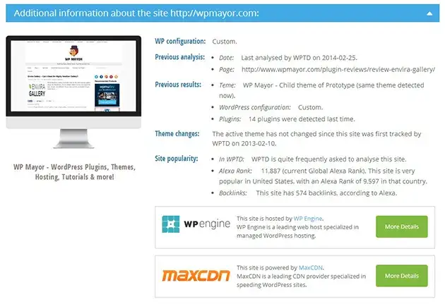 interfejs WPThemeDetector