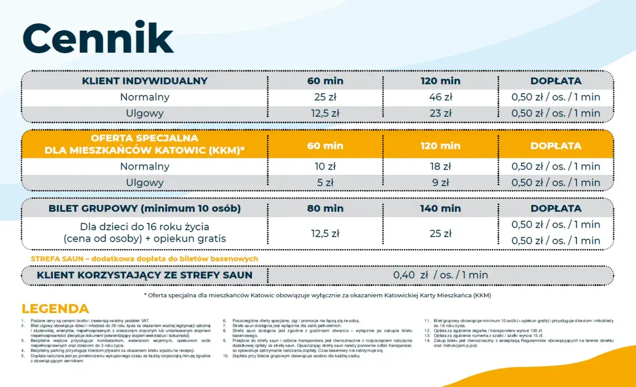 cennik badań wysokościowych