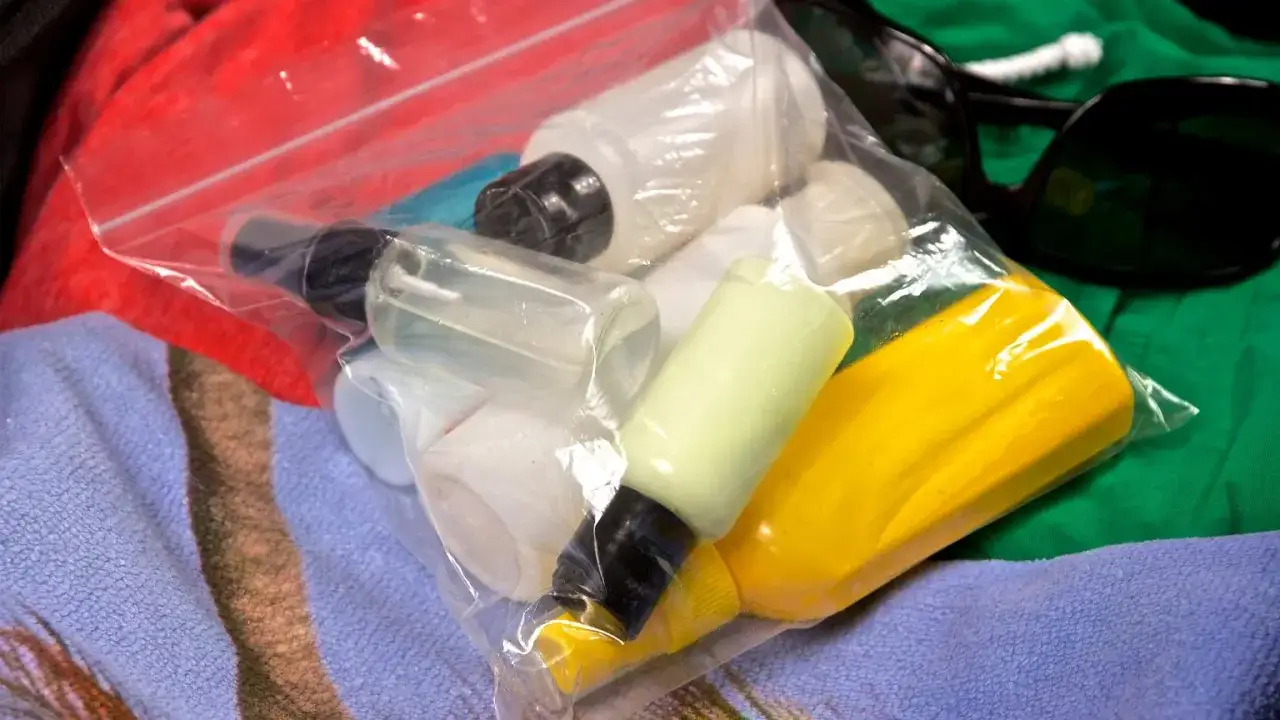 Płyny w bagażu podręcznym lotnisko