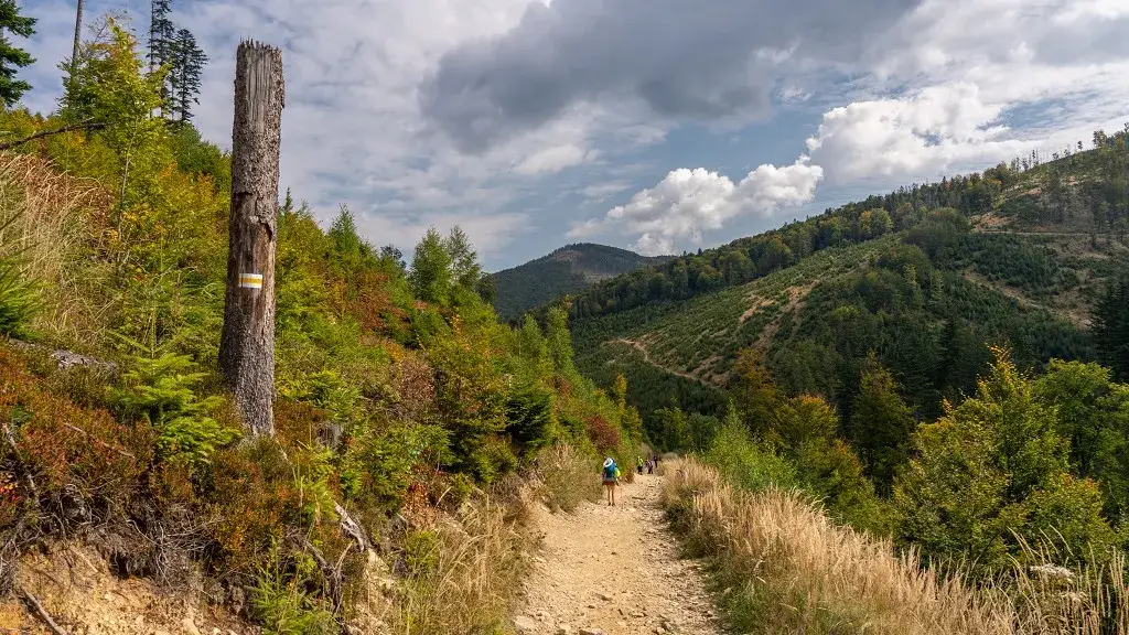 Beskid Żywiecki szlak górski lato