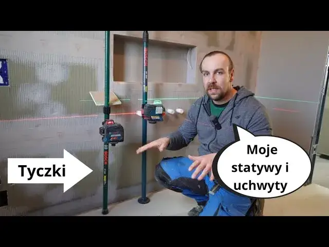stabilny statyw do poziomicy laserowej DIY