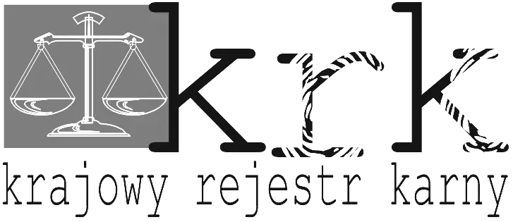 Krajowy Rejestr Karny logo lub symbol prawa