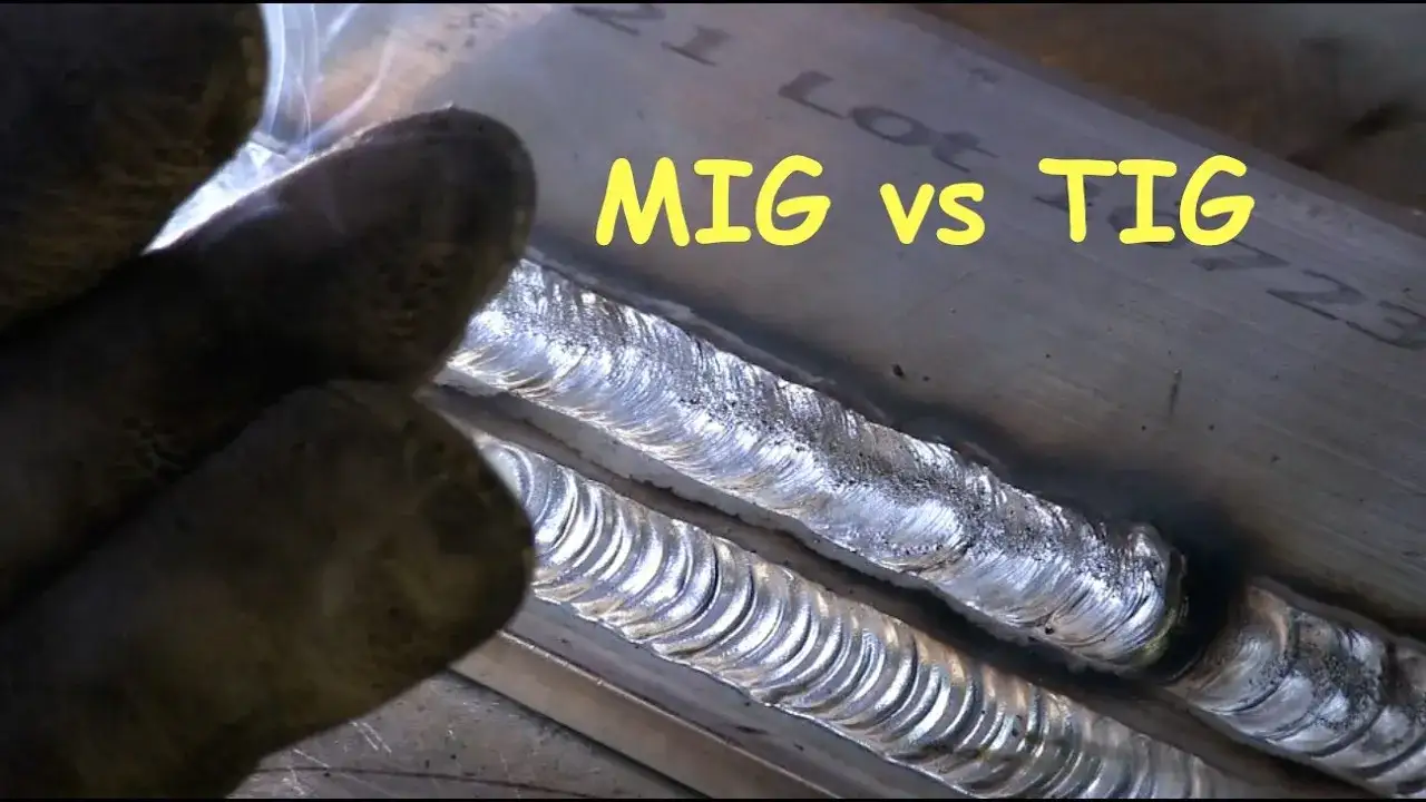 spawanie aluminium TIG vs MIG porównanie
