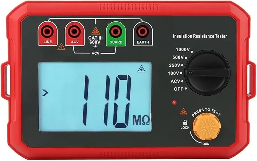 Megaomomierz profesjonalny miernik rezystancji izolacji