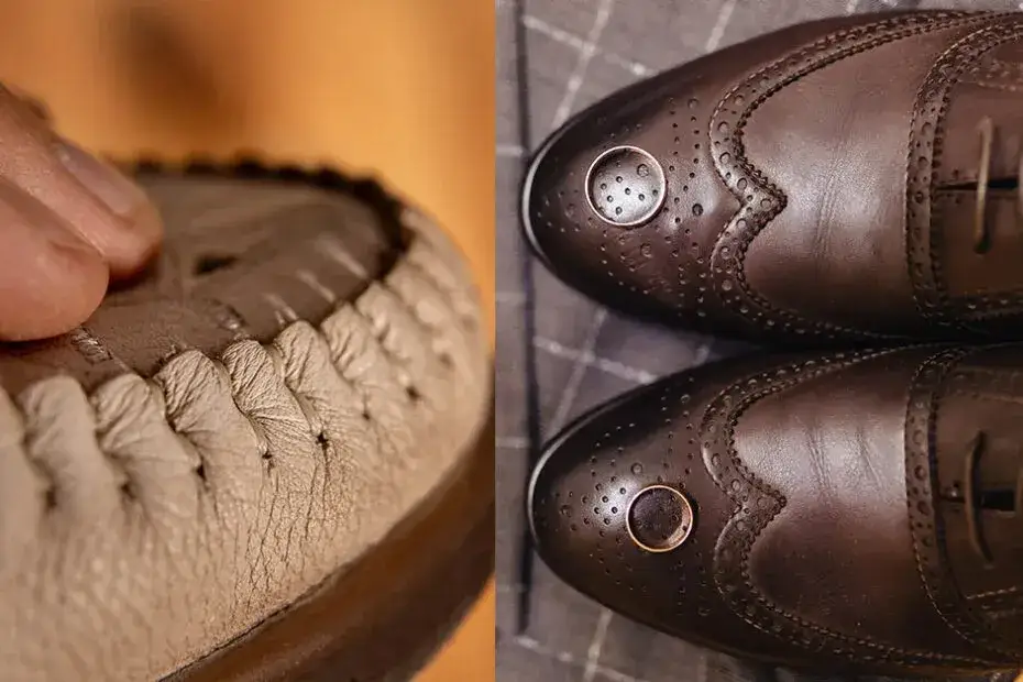 por&oacute;wnanie szycia goodyear welted blake