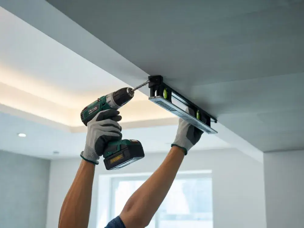 Narzędzia do montażu karnisza