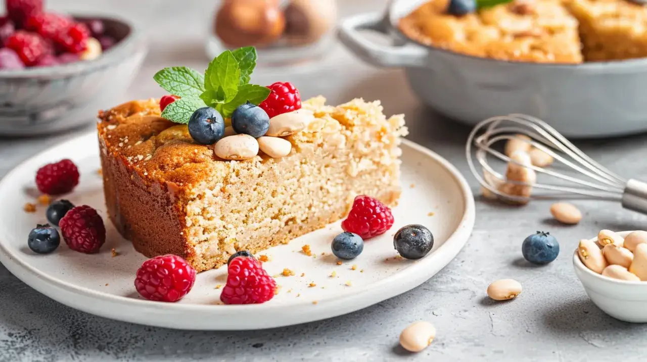 Zdjęcie Ciasto z fasoli białej: Zaskakująco pyszny fit deser. Jak to możliwe?