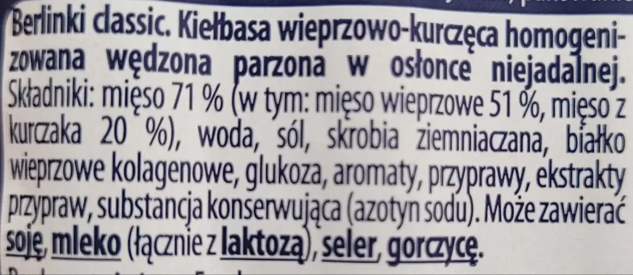 Zdjęcie Ile kalorii ma berlinka? Zaskakujące wartości odżywcze parówek