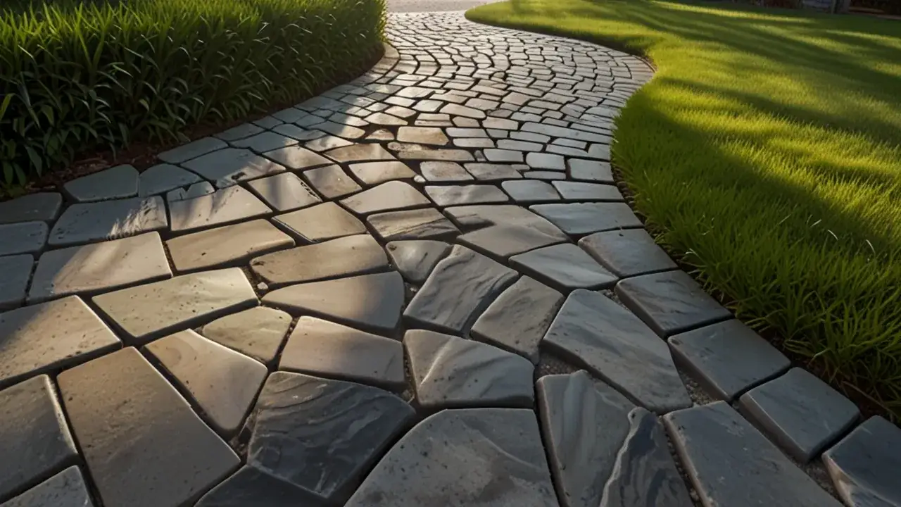 Zdjęcie Kostka brukowa Fala: jak falujący wzór zmienia podwórko?