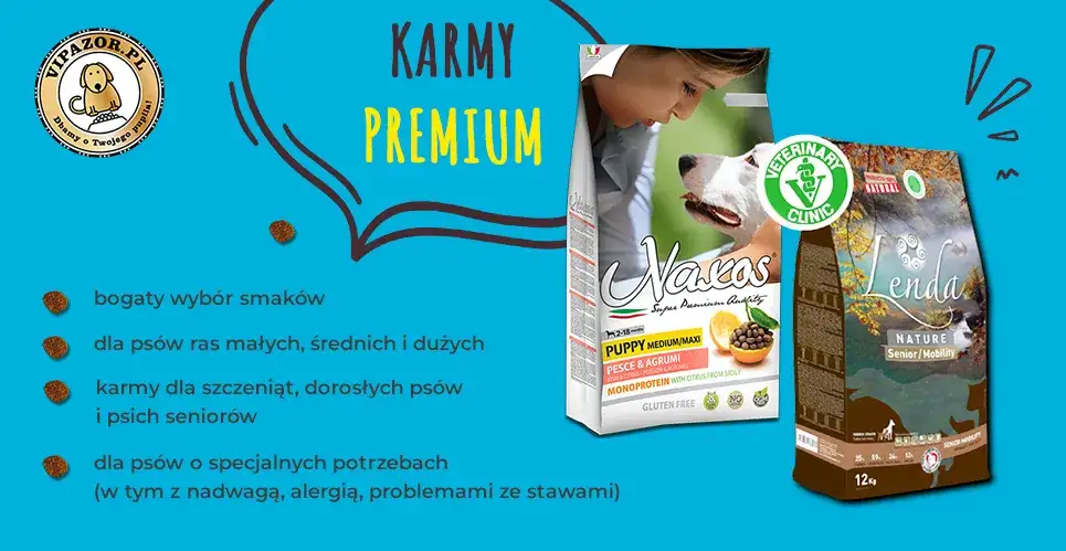 różne rodzaje karmy dla szczeniąt