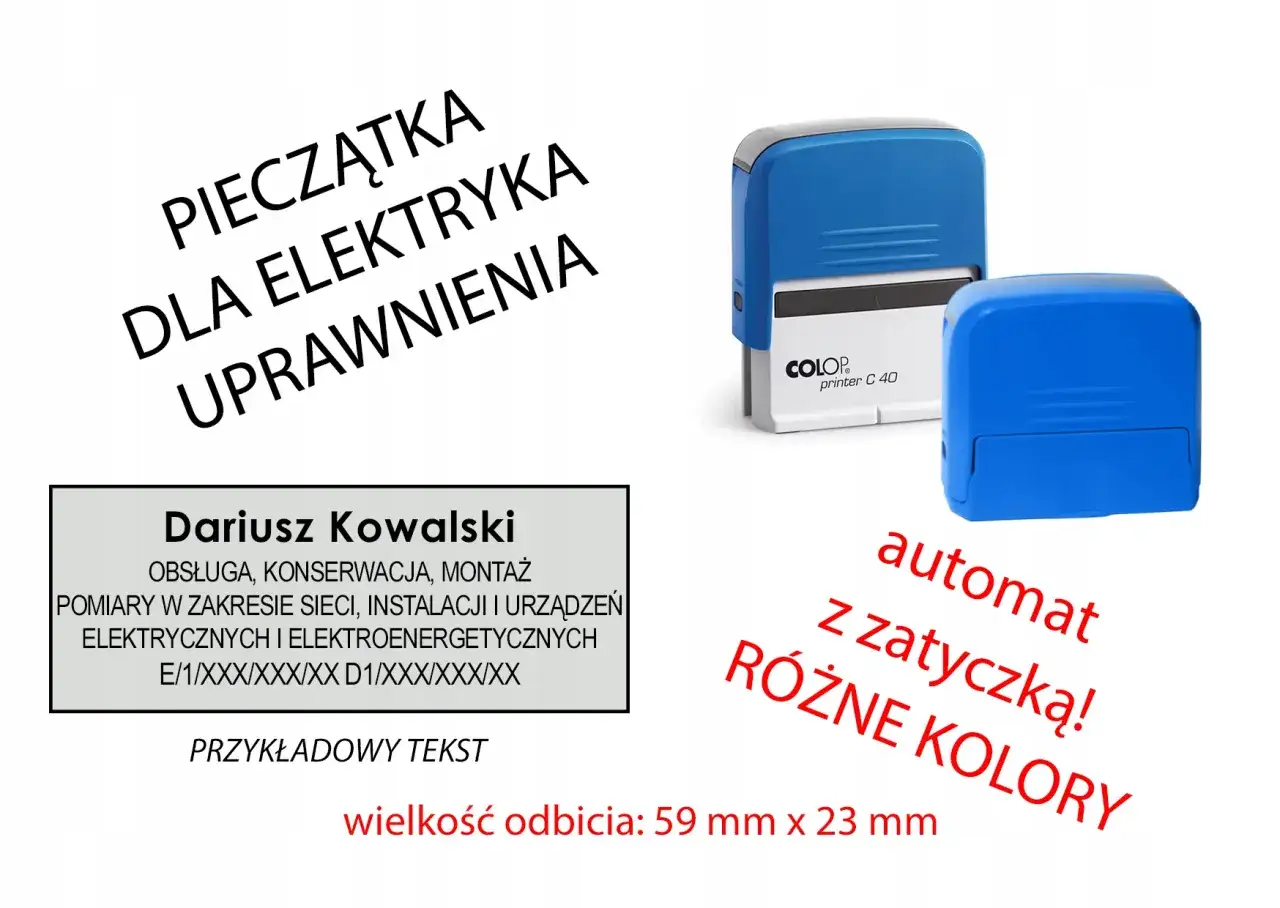 Elektryk uprawnienia SEP G1 D