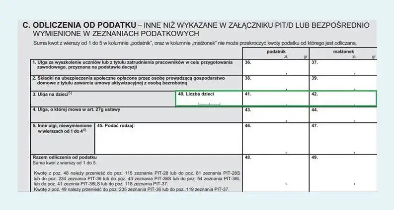 Rodzice z dorosłym dzieckiem, PIT, ulga podatkowa