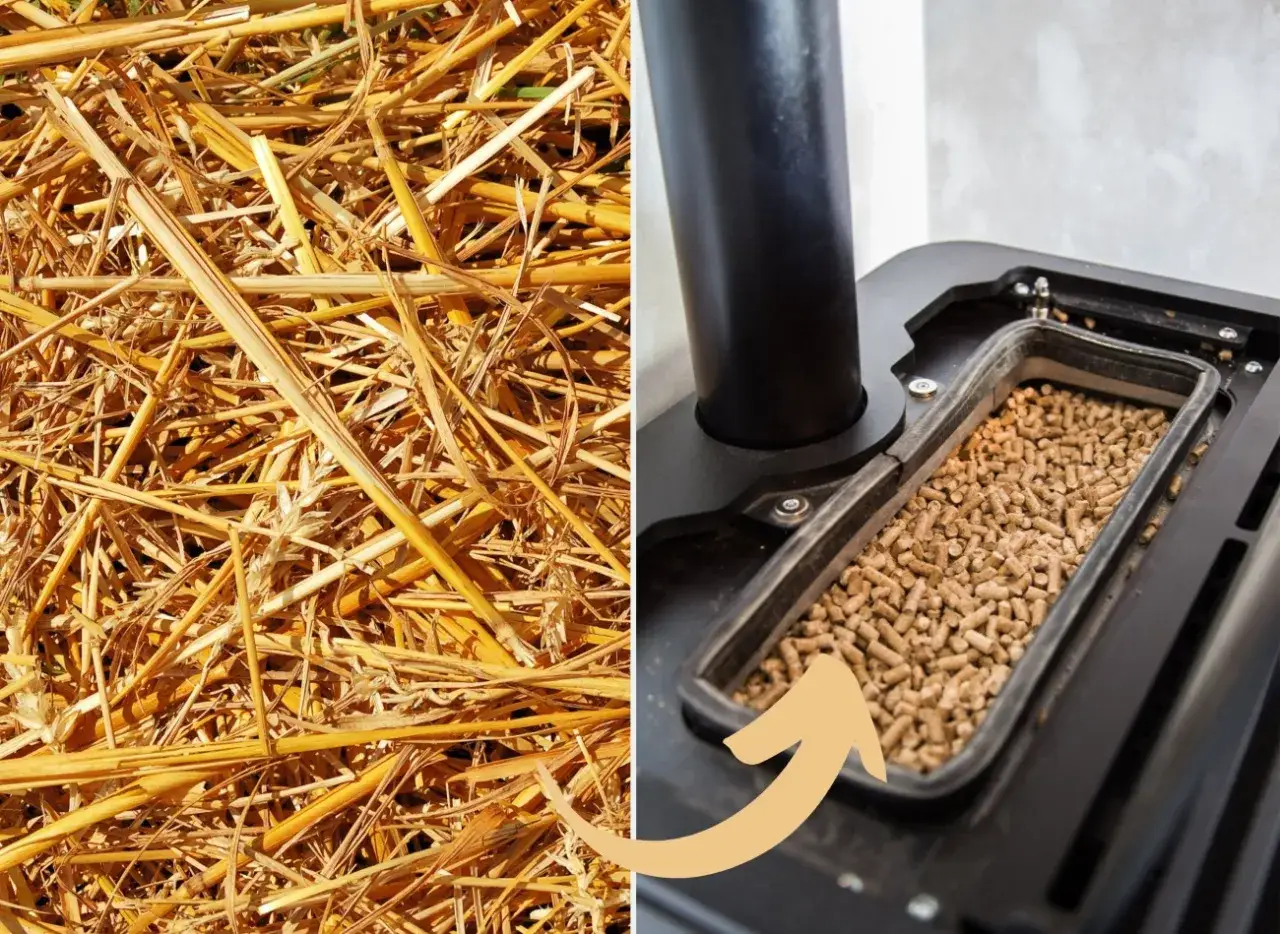 Zdjęcie Jak zrobić pellet ze słomy: 7 kroków do domowej produkcji