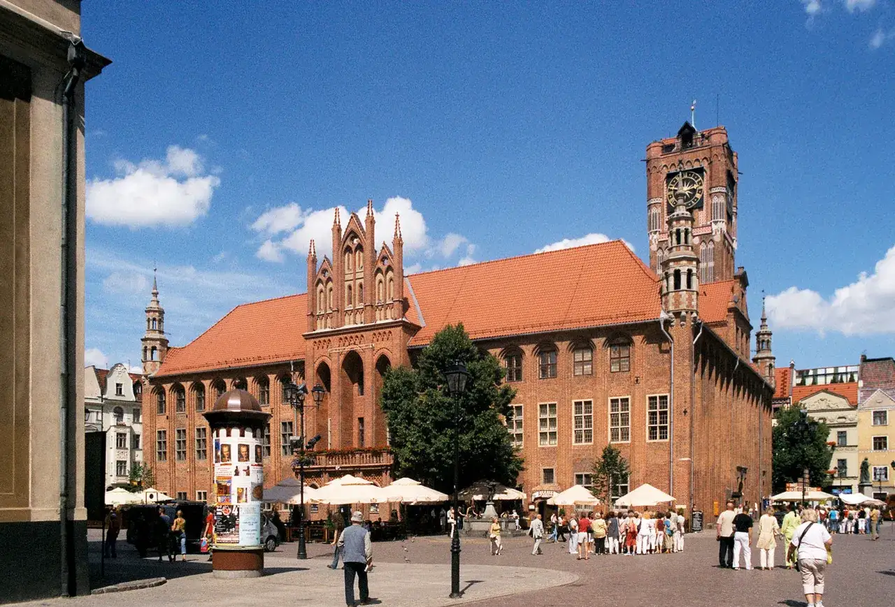 Toruń Rynek Staromiejski Ratusz
