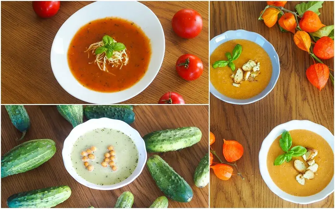 kolorowe zupy dla dzieci
